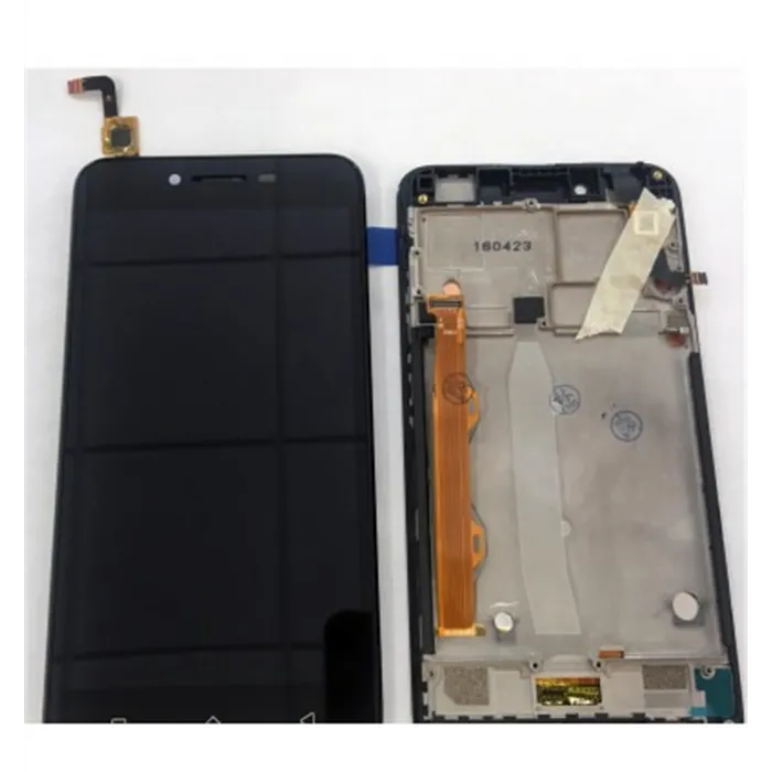 Lenovo K5 Plus pantalla lcd + tactil negro + marco premium
