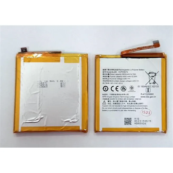 Bateria BL296 4000mah para Lenovo Z6 L78121 Z6 Pro L78051 calidad premium