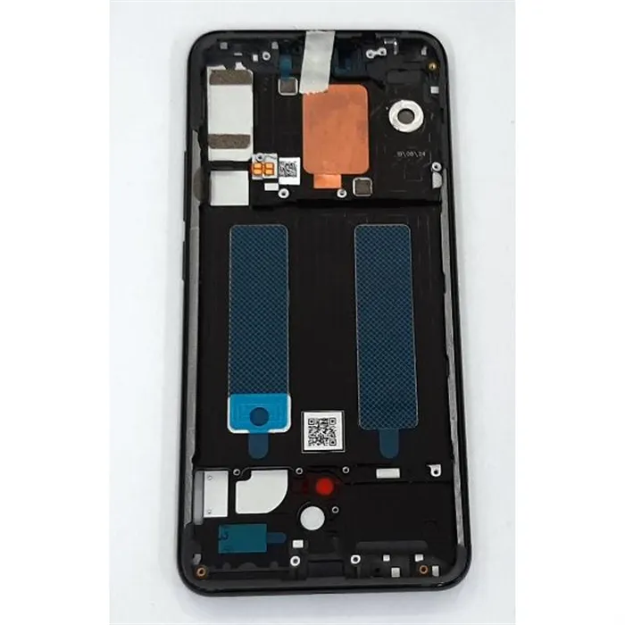 Carcasa central o marco negro para Lenovo Z6 Pro calidad premium