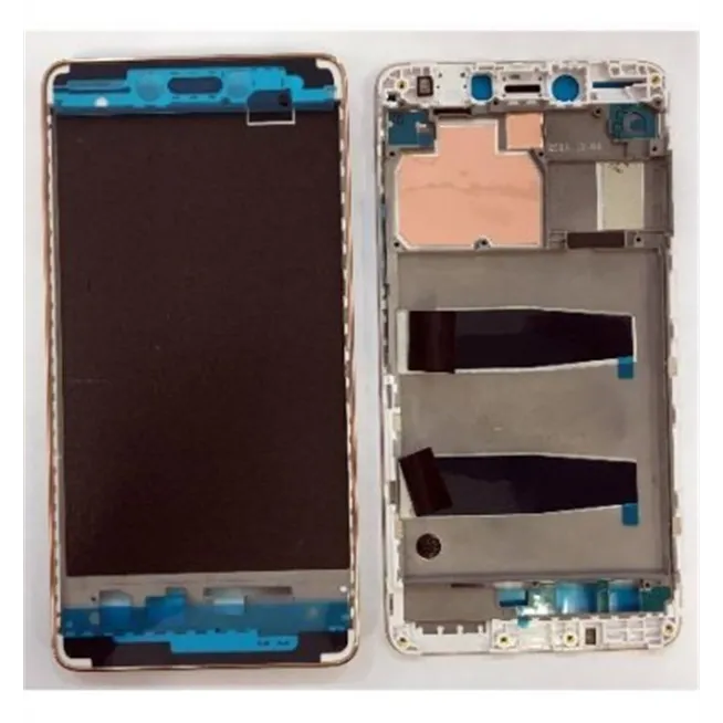 Lenovo K6 Note carcasa central dorada premium