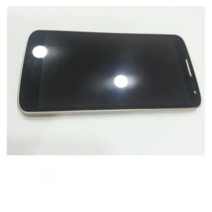 LG G2 Mini D620 pantalla lcd + táctil negro + marco dorado o