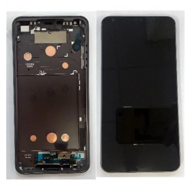 LG G6 H870 pantalla lcd + tactil negro + marco premium