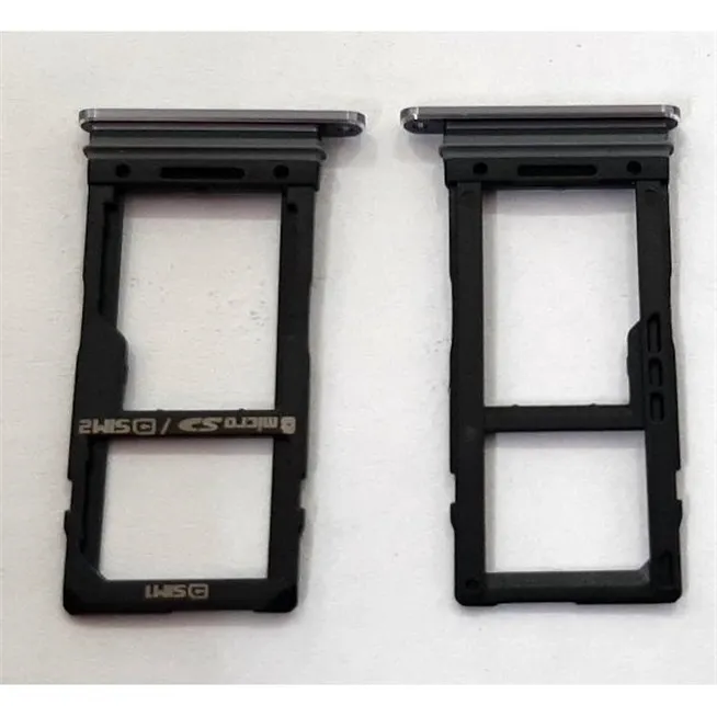 Soporte o bandeja single sim gris para LG G7 Thinq lm-g710 g710 calidad premium