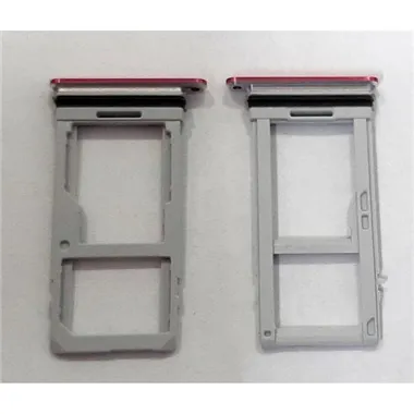 Soporte o bandeja single sim roja para LG G7 Thinq lm-g710 g710 calidad premium