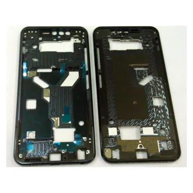 Carcasa o marco central negro para LG G8S THINQ LMG810EAW Calidad Premium