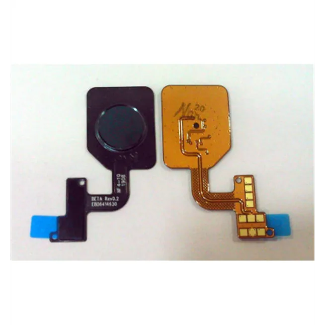 Flex boton home azul para LG G8S ThinQ LMG810EAW calidad premium