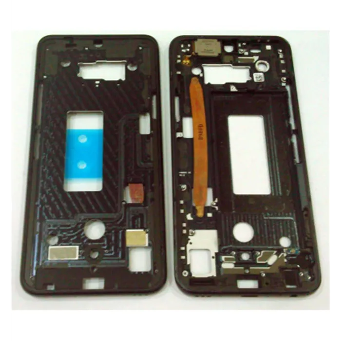 Carcasa o marco central negro para LG G8X THINQ Calidad Premium
