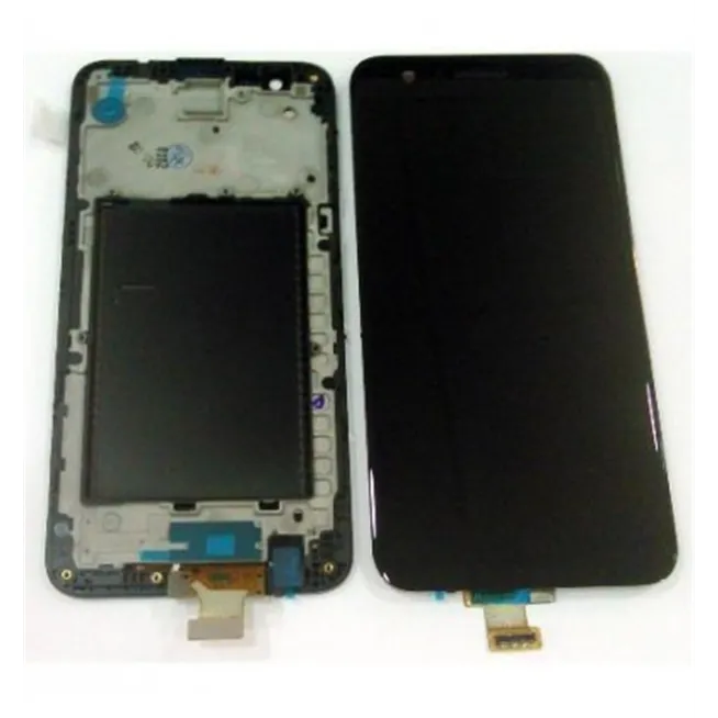 Lg K10 2017 M250 pantalla lcd + táctil negro + marco origina