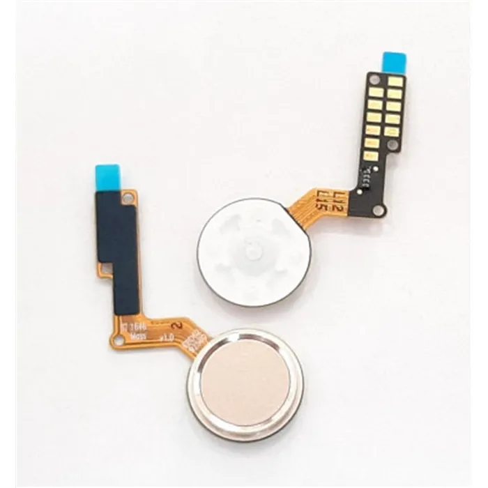 Flex boton home dorado para LG K10 (2017) M250 calidad premium