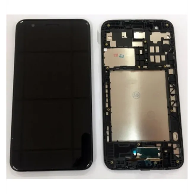 LG K10 2018 pantalla lcd + tactil negro + marco premium