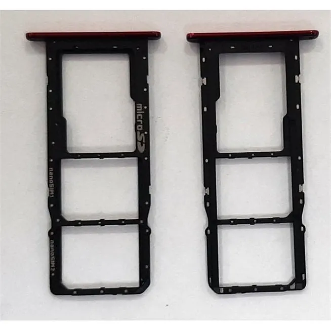 Soporte o bandeja dual sim roja para LG K42 LG K52 calidad premium