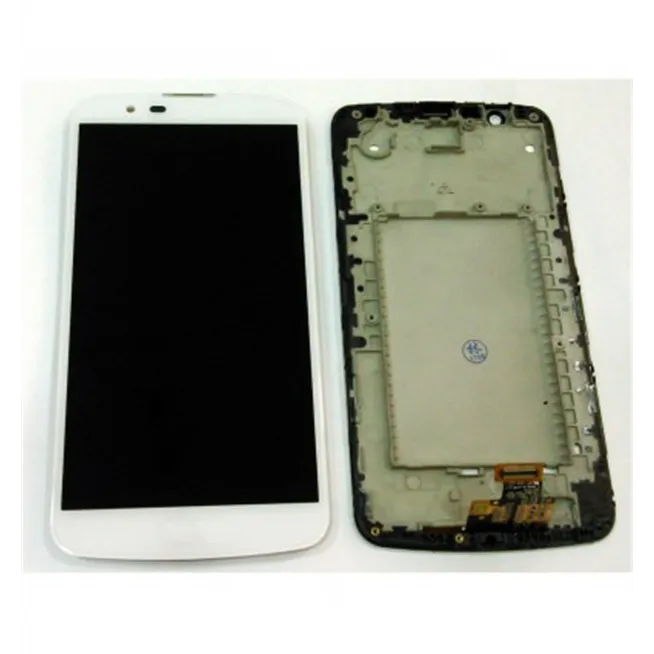 LG K10 K410 K420N K430y K430DS K430DSE K430DSF pantalla lcd + táctil blanco + marco premium