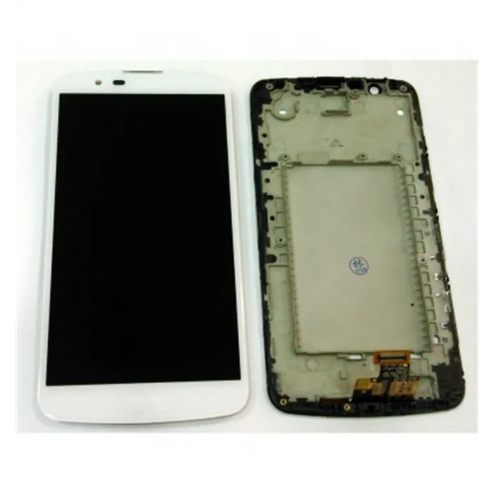 LG K10 K410 K420N K430y K430DS K430DSE K430DSF pantalla lcd + táctil blanco + marco premium