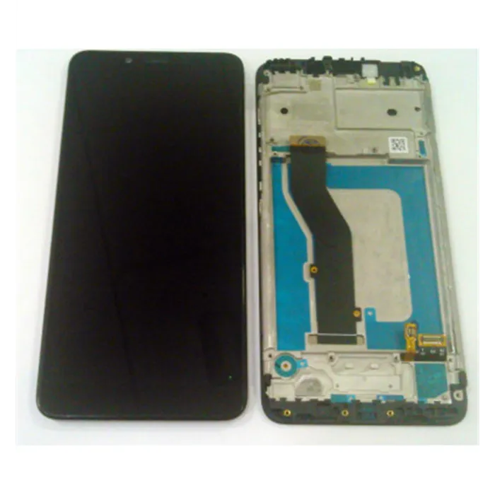Pantalla lcd para LG K20 LM-X120EMW X120EMW mas tactil negro mas marco negro calidad premium