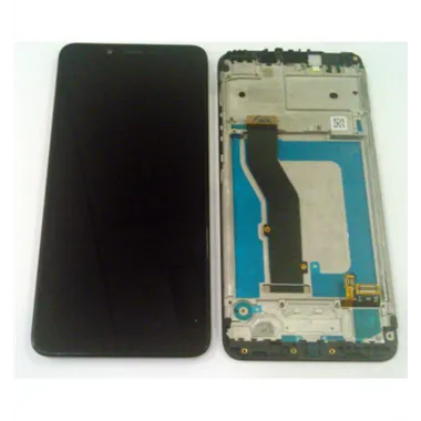 Pantalla lcd para LG K20 LM-X120EMW X120EMW mas tactil negro mas marco negro calidad premium