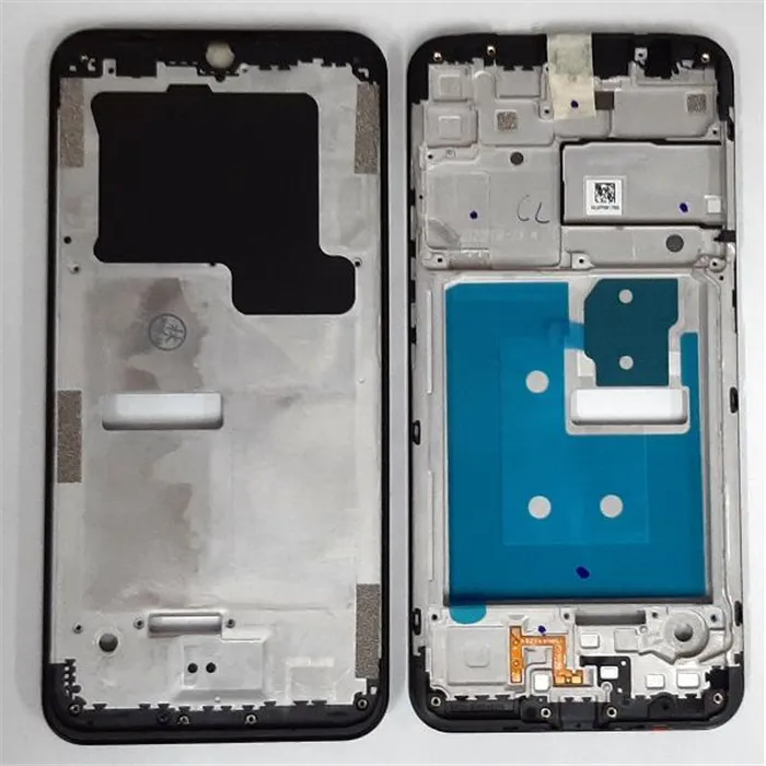 Carcasa central o marco negro para LG K20 2020 K22 calidad premium