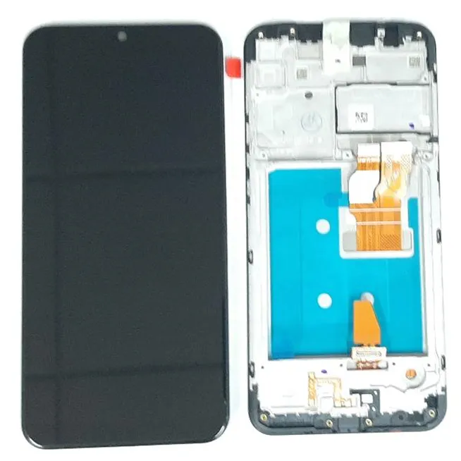 Pantalla lcd para LG K20 2020 K22 mas tactil negro mas marco negro calidad premium