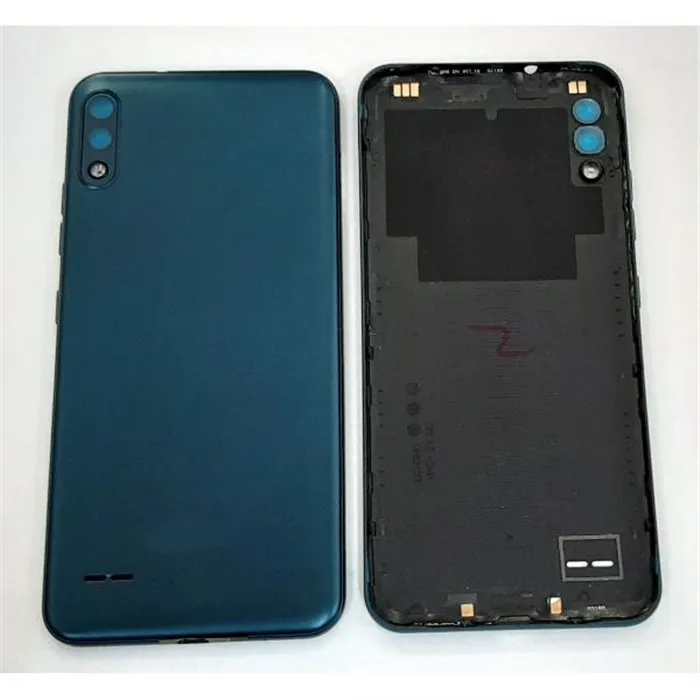 Tapa trasera o tapa bateria verde para LG K22 mas cubierta camara