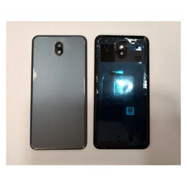 Tapa trasera o tapa bateria gris para LG K30 2019 + lente camara