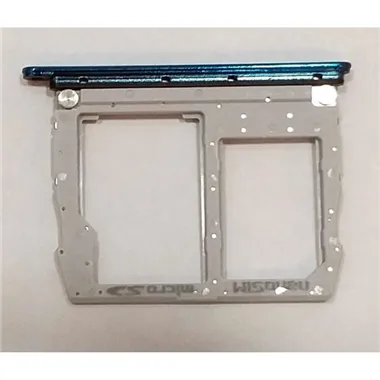 Set soporte o bandeja sim azul para LG k50 Q60 K12 Max K40 X4 2019 K12 Plus
