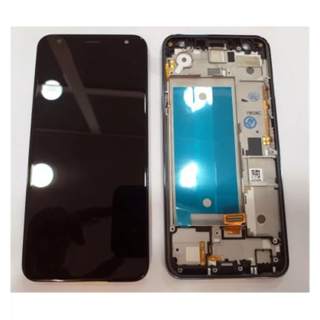 LG K40 X4 2019 pantalla lcd + tactil negro + marco gris