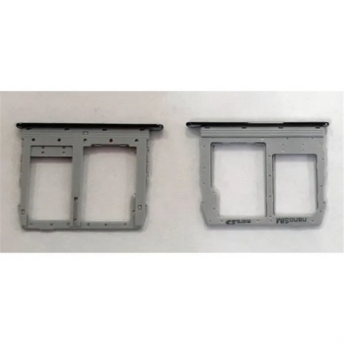 Soporte o bandeja dual sim negra para LG K40S calidad premium