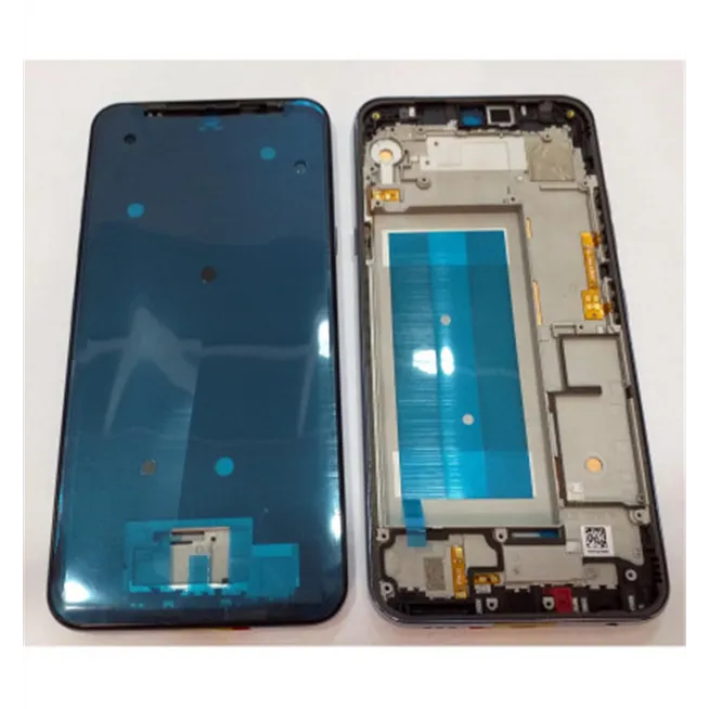 Carcasa central o marco plata para LG K50 Q60