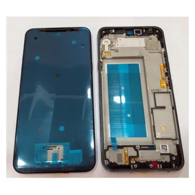 Carcasa central o marco plata para LG K50 Q60