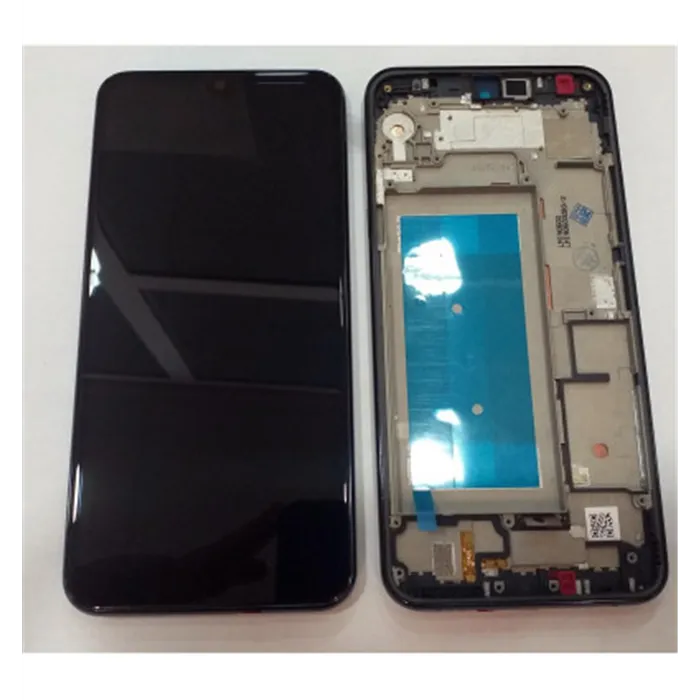 LG K50 pantalla lcd + tactil negro + marco negro single SIm