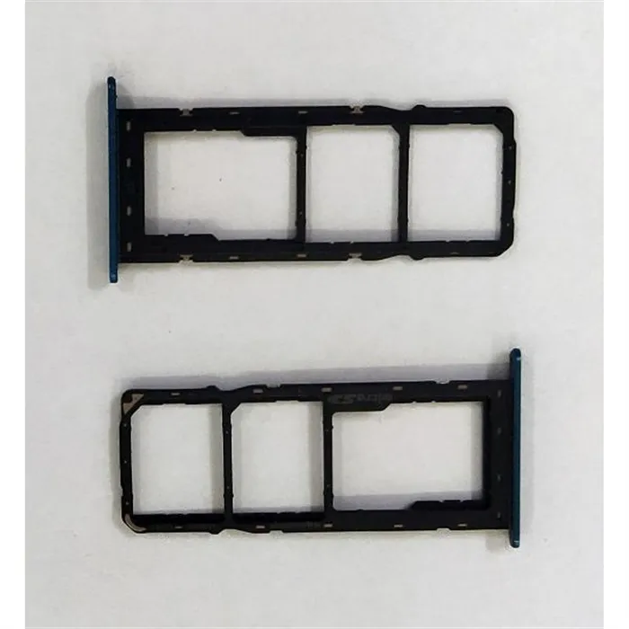 Soporte o bandeja dual sim azul para LG K50S LM-X540 calidad premium