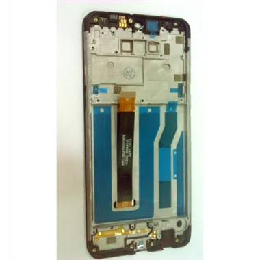 Pantalla lcd para LG K50S LM-X540 mas tactil negro mas marco negro calidad premium