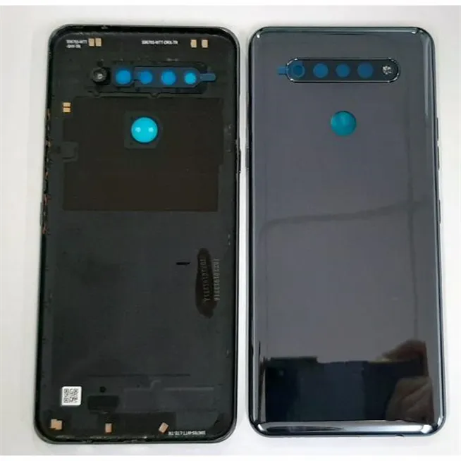 Tapa trasera o tapa bateria negra para LG K51S LMK510EMW mas cubierta camara