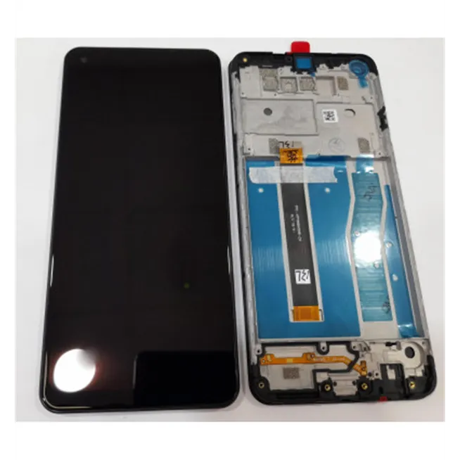 Pantalla lcd para LG K51S mas tactil negro mas marco negro calidad premium