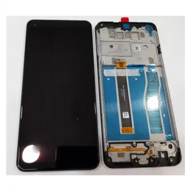 Pantalla lcd para LG K51S mas tactil negro mas marco negro calidad premium
