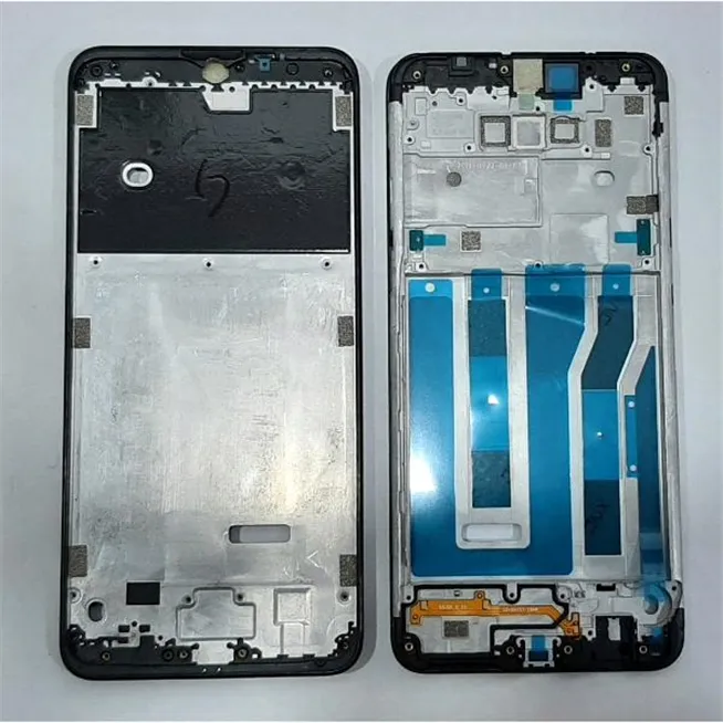 Carcasa central o marco negro para LG K51S calidad premium