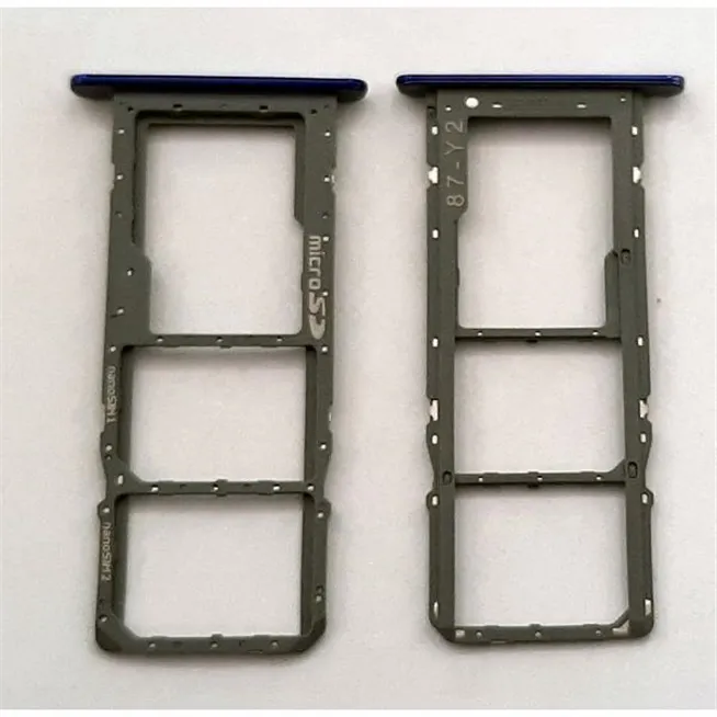 Soporte o bandeja dual sim azul para LG K42 LG K52 calidad premium