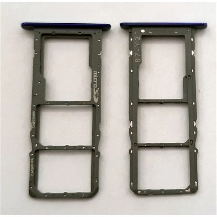 Soporte o bandeja dual sim azul para LG K42 LG K52 calidad premium