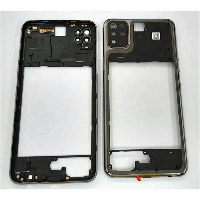 Carcasa central o marco verde para LG K52 LMK520HM LM-K520HM calidad premium