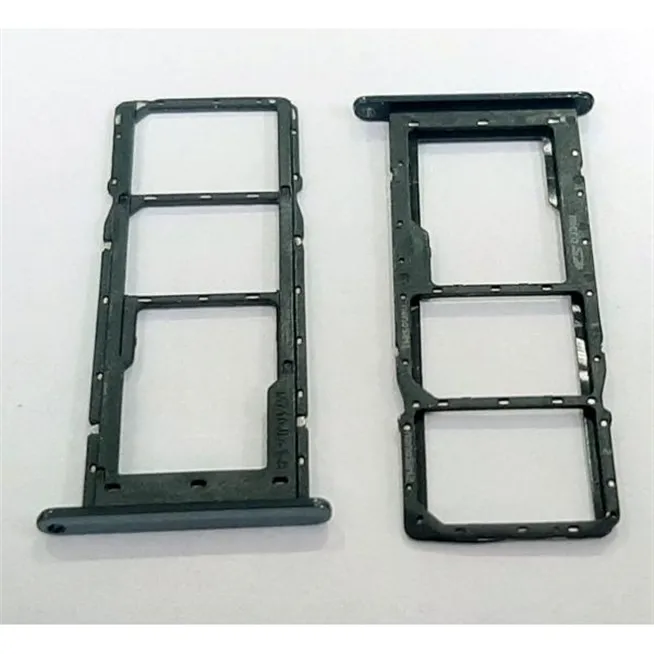 Soporte o bandeja dual sim negra para LG K61 LMQ630EAW calidad premium