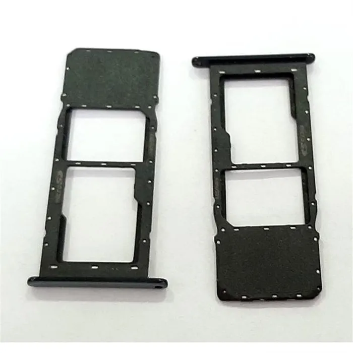 Soporte o bandeja single sim negra para LG K61 LMQ630EAW calidad premium