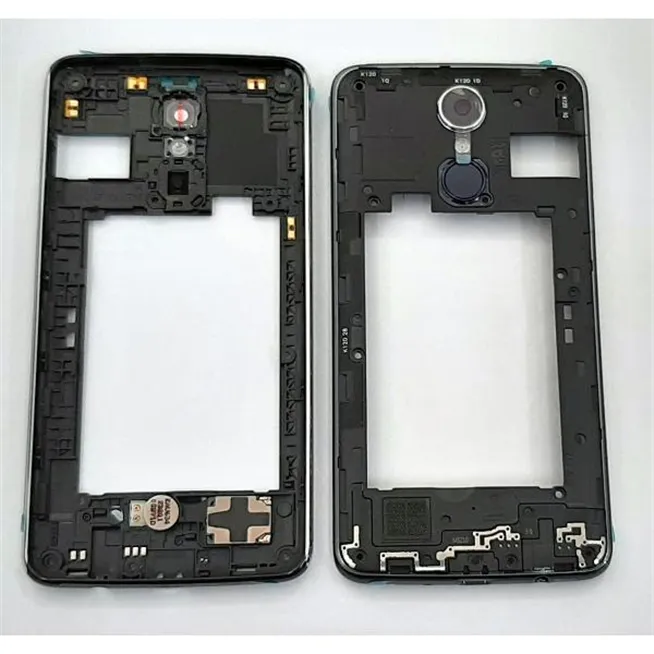 Carcasa trasera o marfo negro para LG K8 2017 X240 X240H calidad premium
