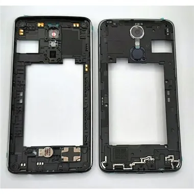Carcasa trasera o marfo negro para LG K8 2017 X240 X240H calidad premium