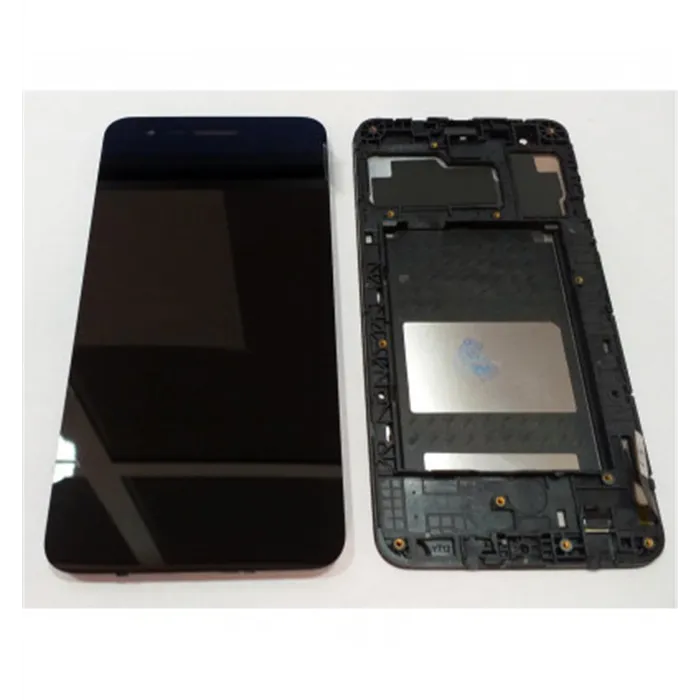 LG K8 2018 SP200 pantalla lcd + tactil negro + marco negro