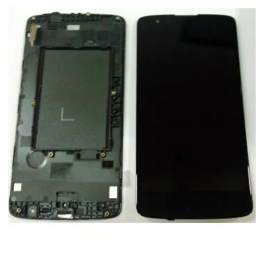 Lg K8 K350N pantalla lcd + tactil negro + marco premium