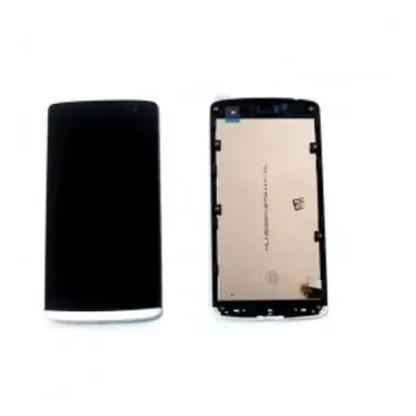 LG Leon 4G LTE H320 H340n H340 pantalla lcd + táctil blanco + marco premium