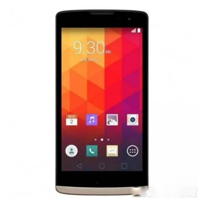 LG Leon 4G LTE H320 H340n H340 pantalla lcd + táctil dorado + marco premium