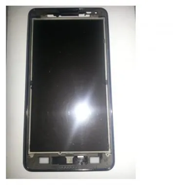 LG Optimus F6 D505 Carcasa frontal negro