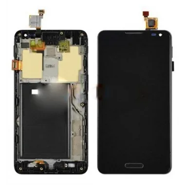 LG Optimus F6 D500 D505 Pantalla lcd + Táctil + Marco negro 