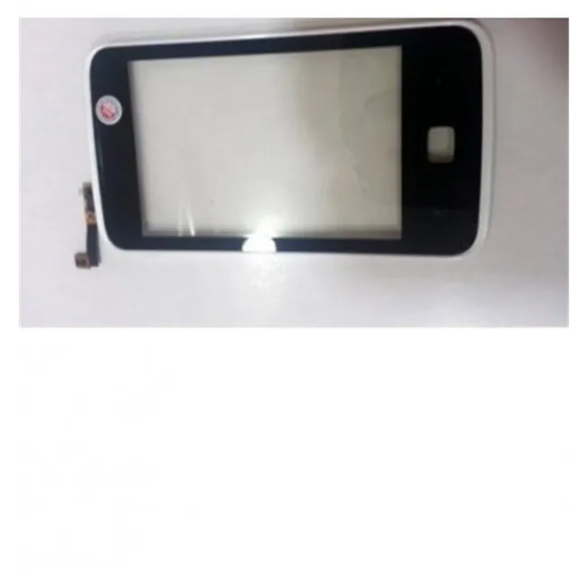 LG Optimus hub E510 pantalla táctil negro + marco blanco ori
