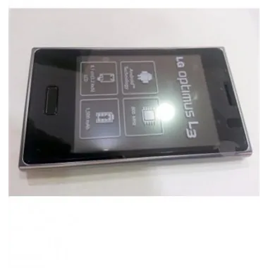 LG Optimus L3 E400 pantalla lcd + táctil negro + marco origi